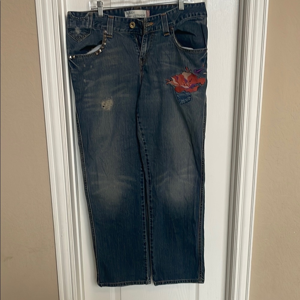 Levi’s embroidered jeans size 16 M